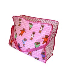 JH Company 印花大容量收納袋, 粉色