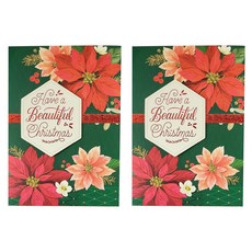 Hallmark 聖誕卡 XPX1115, 2個, 混色