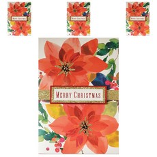 Hallmark 聖誕卡 XPX1575, 4個, 綜合色