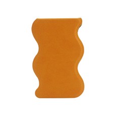 holifull 便攜式波浪形折疊桌鏡 70*109*5mm, 橙色