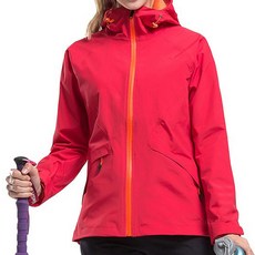 LUNA GLAM 女款戶外單層防水透氣薄款登山外套 HMJ102