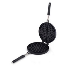 圓形不沾鬆餅烤盤+清潔刷組, 22厘米, 1個