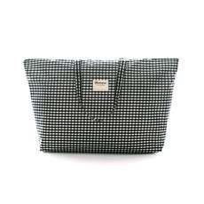 Bainique 黑色格紋防水收納袋, 1入, 1個