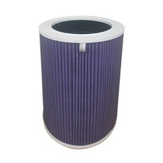 小米空氣清淨機Mi Air 1 2 2S Pro 3H 3C 兼容濾芯 紫色 4號, H13