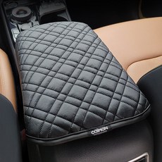 caiMaN SPORTAGE NQ5汽車扶手墊, 黑色, 1個