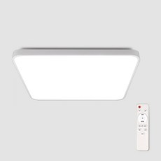 LED室內吸頂燈 50W+遙控器, 白色的