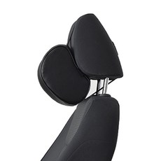 AKESO 車用汽車頭枕頸枕, 黑色, 1個