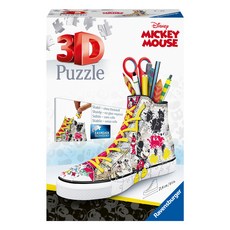 코리아보드게임즈 미키마우스 스니커즈 3D 입체퍼즐, 혼합색상, 112피스, 1개