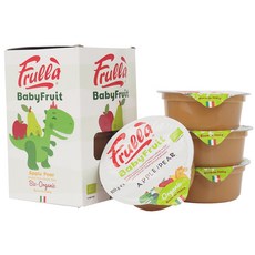 Frulla 副食品 100g, 4個, 蘋果梨子口味