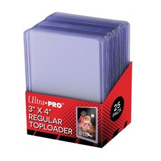 UltraPro Toploader 7.7 x 10.1 cm 25p, 透明