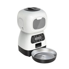 PETERANG ELF 寵物自動餵食器, 白色, 1kg