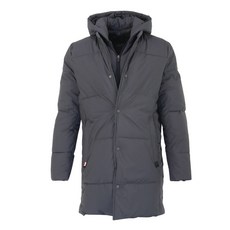 Ferra US 男款可拆式連帽長版科技羽絨外套 COMP6031R9