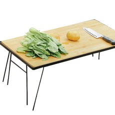 조립식 캠핑테이블, 우드