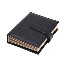 귀걸이 다이어리 케이스, 1개, 블랙