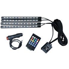 CHADUKHOO RGB LED 腳踏氣氛燈 長版 全套, 1個