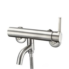 SUS304不鏽鋼浴缸淋浴壁掛式水龍頭 SS-C600 C600, 1組