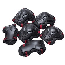 LARGO 運動用護具組 護膝+護手肘+護腕, 混色