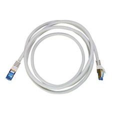 기가 평면 플랫 FLAT UTP 컴퓨터 PC 노트북 인터넷 연결선 50m 4CAT7 SSTP, 회색, 1개