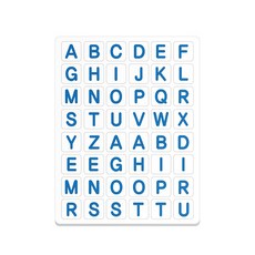 자석나라 알파벳 대문자 놀이 자석, 혼합색상, 1개