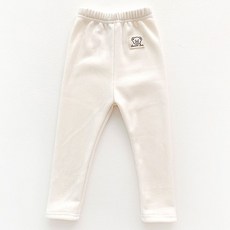 孩童素色天鵝絨內搭褲