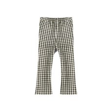 아동용 바브키즈 체크 나팔바지