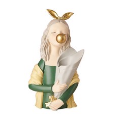 創意泡泡女孩書桌筆筒, 12 號, 1個