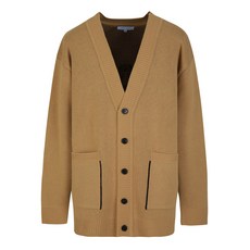 Liberclassy 男款文字印花寬鬆開襟衫 LHW51713