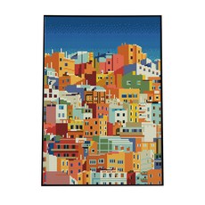 Play about 帆布類型DIY珠寶十字架40 x 50厘米, 多彩西班牙 (HY165), 1套