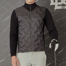 DAKS 斜絎縫羽絨拼接長袖外套