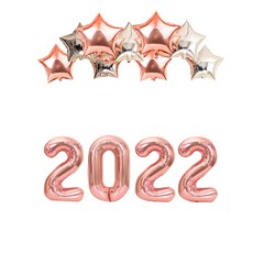 2022 綜合氣球組, 玫瑰金, 1套