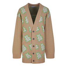 Liberclassy 男款泰迪熊圖案開襟外套 LHW51720