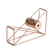 Risssangjeong公務用室內膠帶切割器, 玫瑰金, 1個