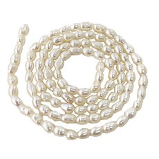 淡水珍珠珠珠工藝材料 戒指手鍊製作, 象牙, 1個