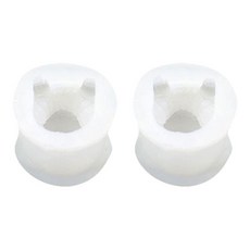 可愛小熊製冰模具 L號 6*7.387*7cm, 2個, 白色