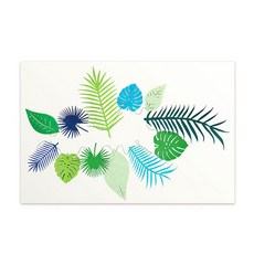 熱帶派對用品掛旗, 隨機出貨, 1個