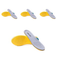 SHINY FOOT 4 套 PU 記憶海綿鞋墊兩側