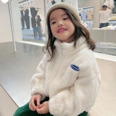 孩童保暖刷毛外套