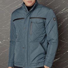 DAKS 高爾夫男士皮革配色絎縫加墊套頭衫 DGJU1D950