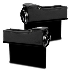 어반카 차량용 틈새 사이드포켓 운전석 + 조수석, 1개, 블랙