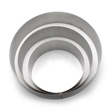 I Home烘焙圓形慕斯圈 3種組, 1組