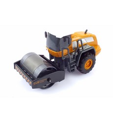 Replica 1:55 單鋼輪壓路機 壓鑄重型機具模型 SXT110846YE, 黃色, 1個
