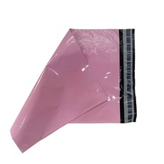 Tissue Dori LDPE 3層黏貼衣物快遞袋 粉色, 100個