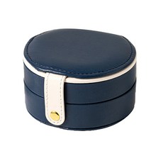 輕便旅行攜帶式珠寶收納盒 YT RB1420 MA, C(海軍藍), 1個