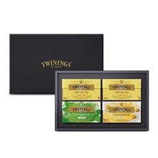 TWININGS 唐寧茶 格雷伯爵茶茶包2入組+辣薄荷茶茶包+洋甘菊茶茶包+提袋禮盒, 1組
