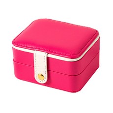 輕便旅行攜帶式珠寶收納盒 YT RB1420 MA, B(粉紅色), 1個