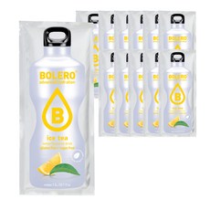 BOLERO 2kcal 無糖水果水 大容量飲品 檸檬冰茶, 8g, 12入, 1個
