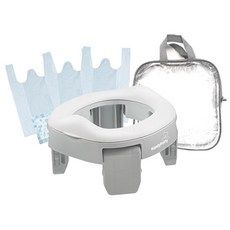 ROXY KIDS 3合1攜帶式馬桶墊, 灰色