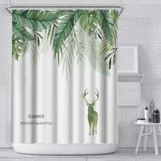 Daily Friends 北歐現代衛生間浴室淋浴簾鹿, 2個