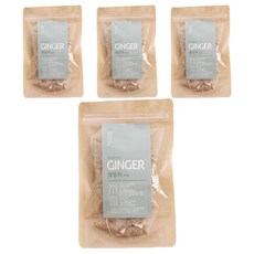 生薑茶三角茶包, 1g, 10包, 4袋