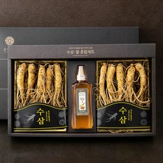 몸에조화 믹사 수삼 200g x 2개입 + 사양벌꿀 500g 기획 혼합 선물세트, 900g, 1세트